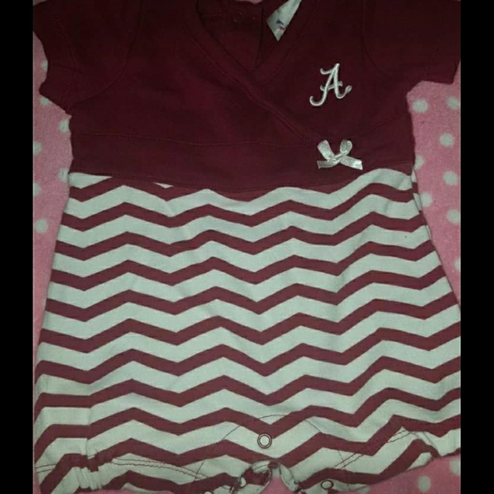 Alabama crimson tide onesie NEWBORN